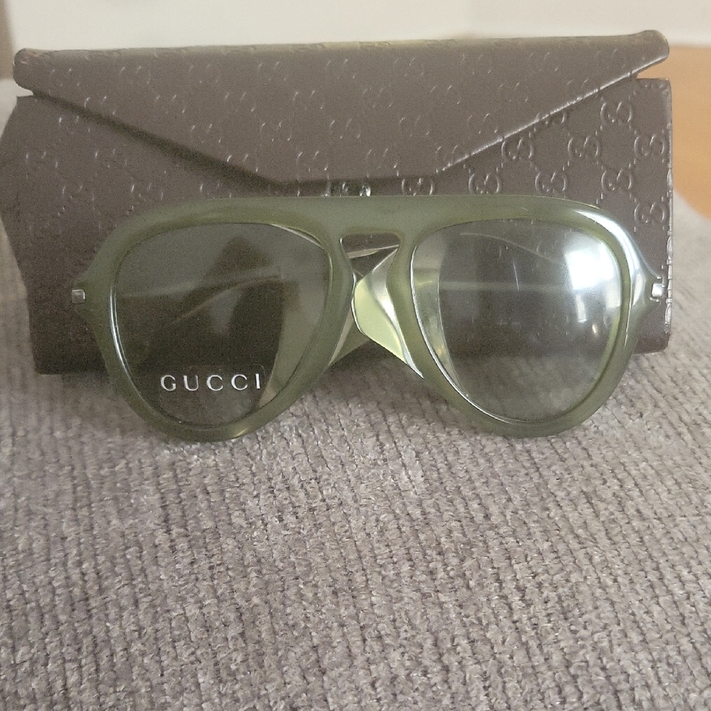Gucci Olive Green Sunglasses